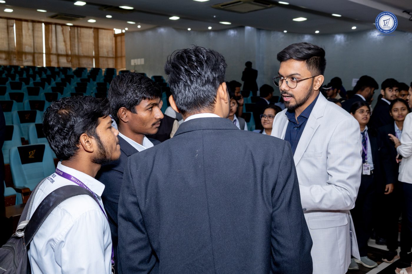 Mentoring students at the Alumni Conclave